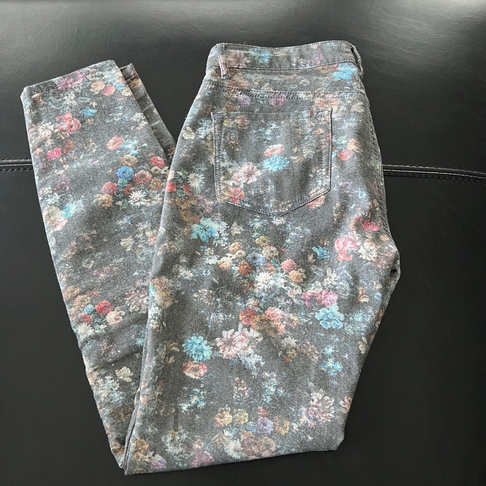 Mango collection cropped skinny jeans size 2